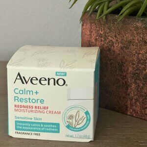 Aveeno Calm + Restore for Sensitive Skin Oat Gel Moisturizer 1.7OZ